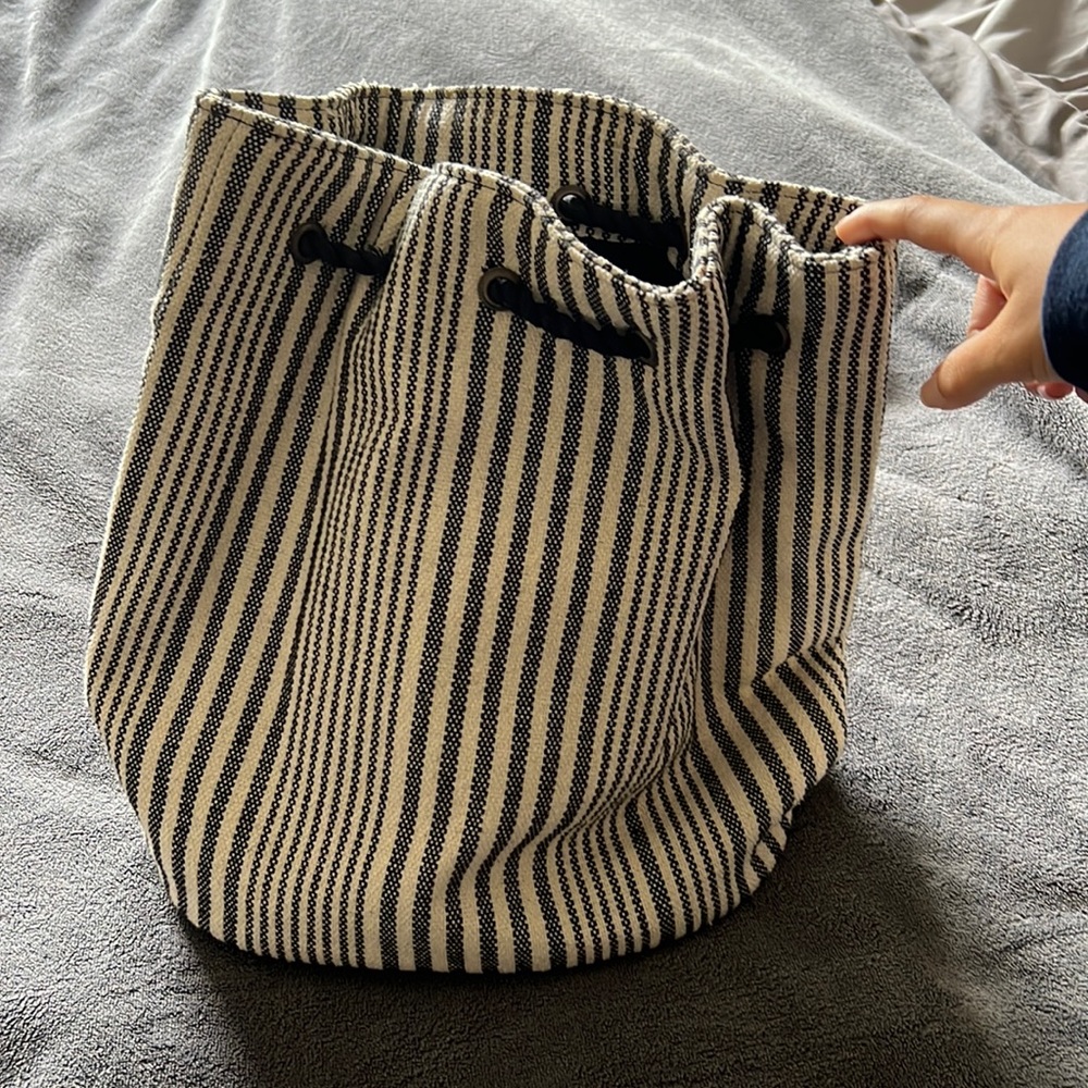 Drawstring bag/ Beach bag